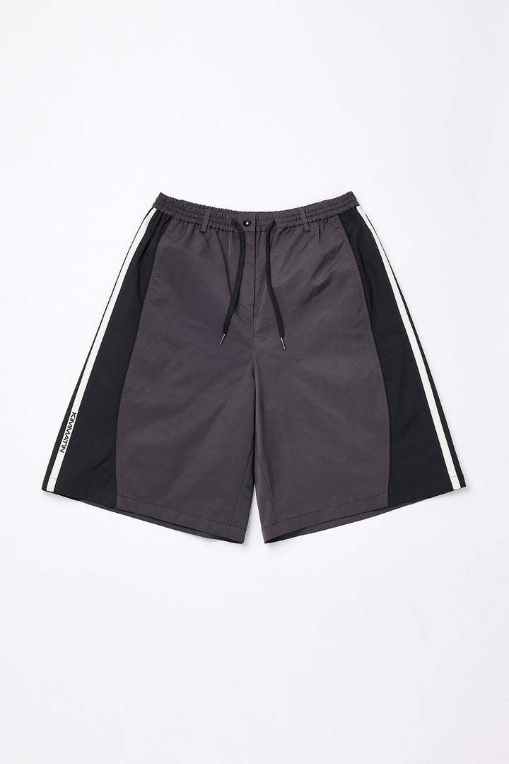 Matinkim Banding Sporty Bermuda Pants IN Charcoal