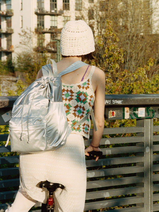 [raive] Irina Backpack in Silver UB3SC019-15