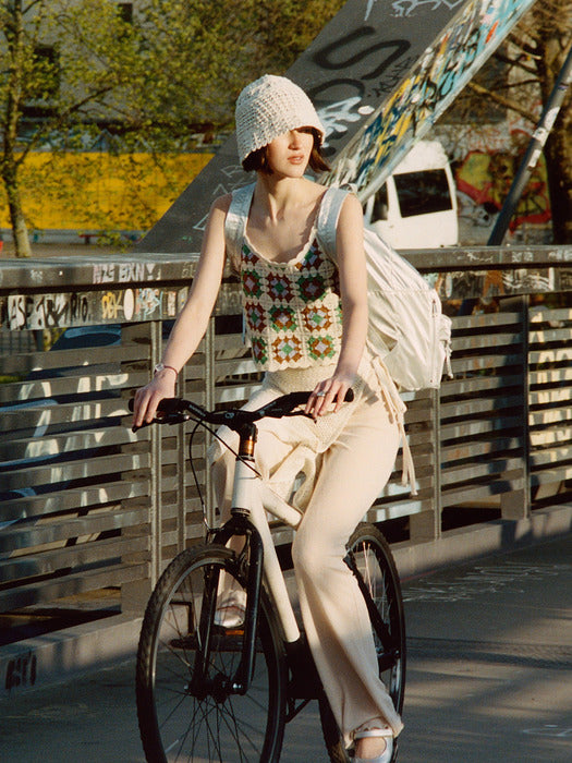 [raive] Irina Backpack in Silver UB3SC019-15