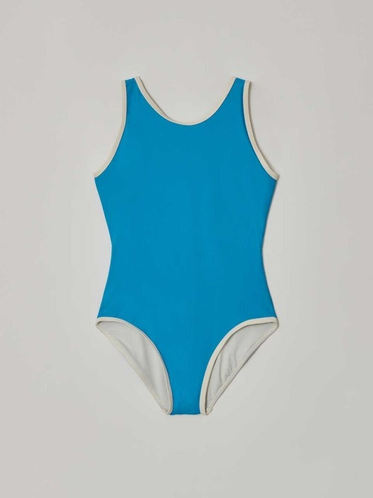[facade pattern] Classic Swim Suit - Blue