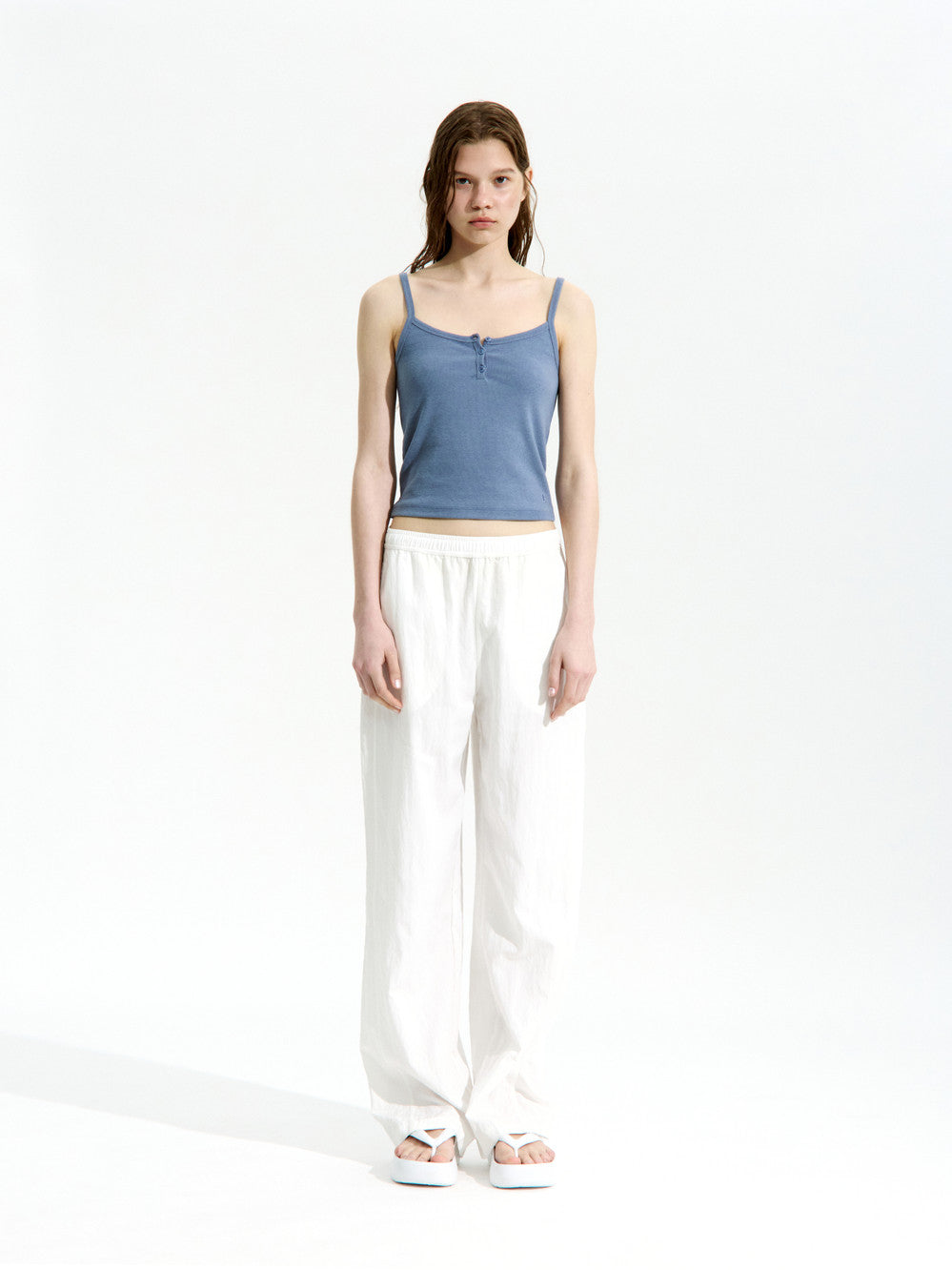 Low Classic Lc Banding Pants Off White