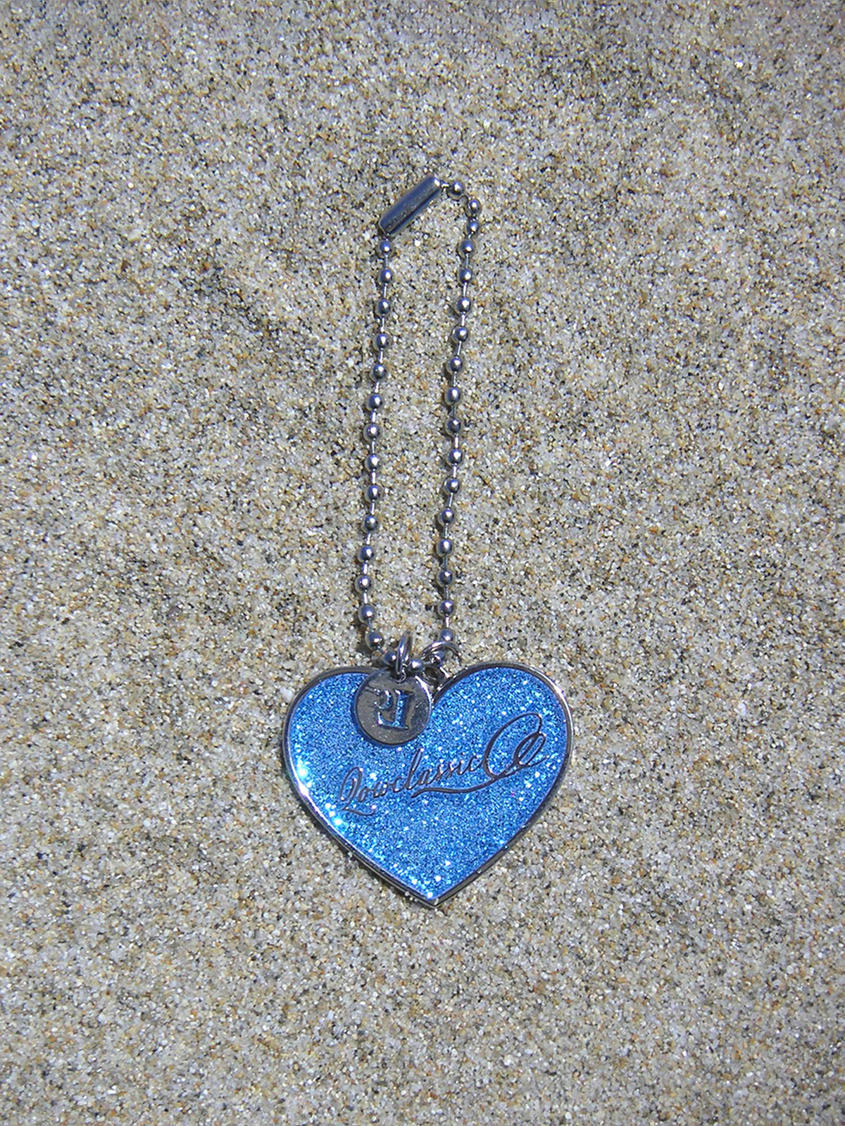 Low Classic Wave Logo Key Ring Blue