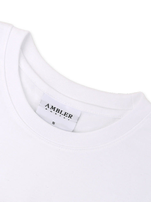 [ambler] DAYDREAM Crop T-Shirts ACR401 (White)