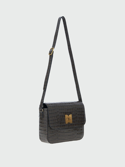 Eenk Hestia Square Bag - Grey