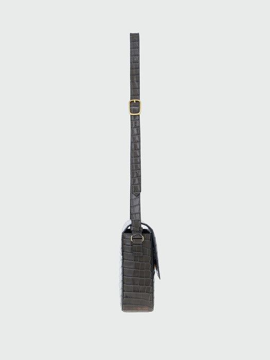 Eenk Hestia Square Bag - Grey