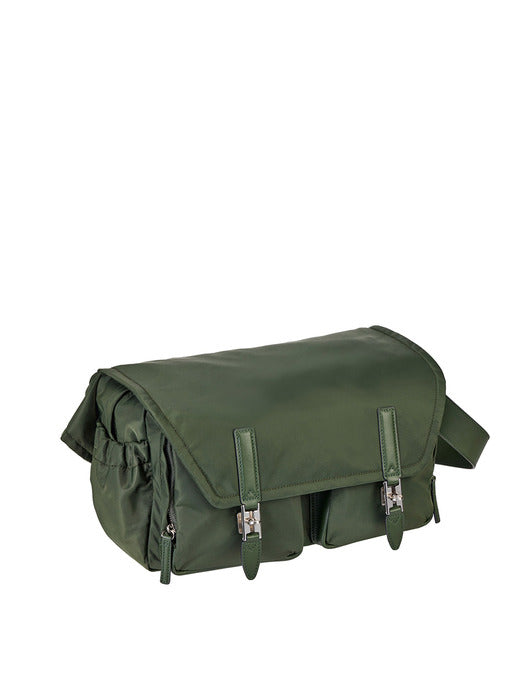 [vunque] Hey Double Pocket Shoulder M (Hey Double Pocket Shoulder Medium) - 3 Colors