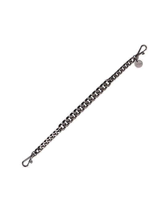 [vunque] Metal Chain Handle Strap (Black)