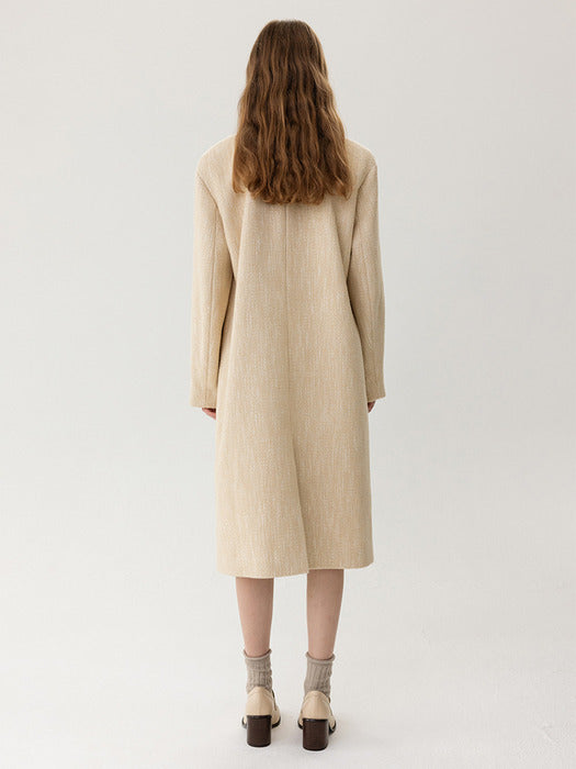 Kindersalmon Single Coat Macadamia