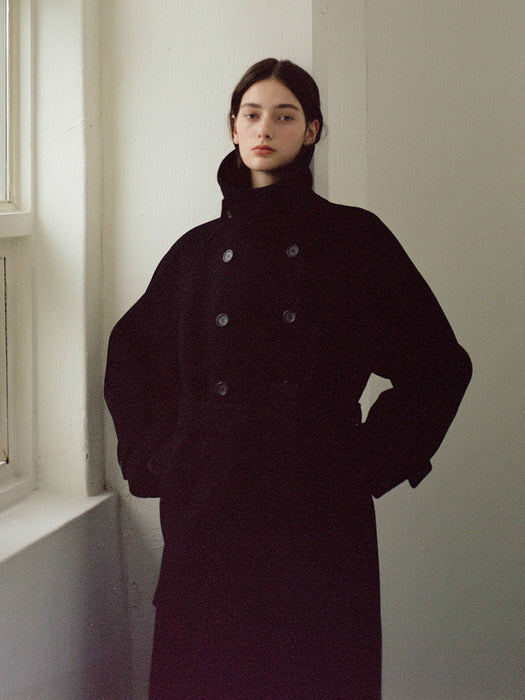 Kindersalmon Madison Double Coat Black