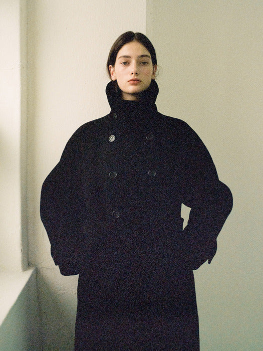 Kindersalmon Madison Double Coat Black