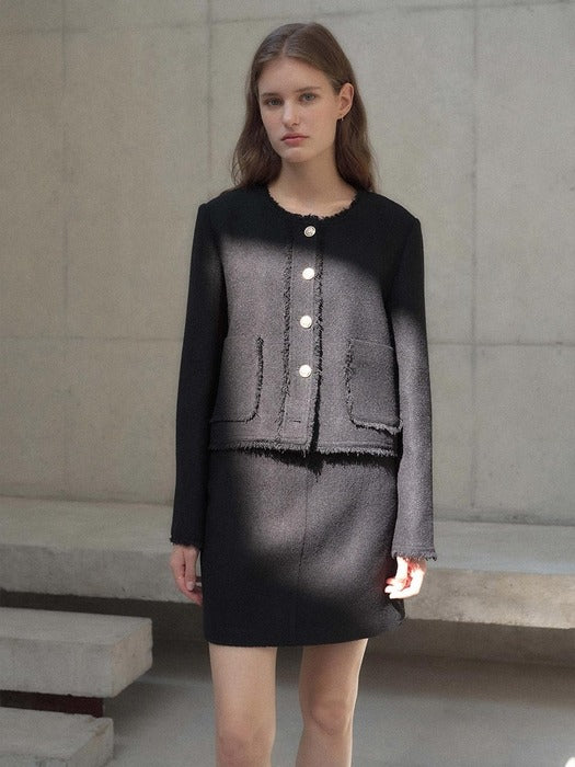 [loeuvre] Tweed Skirt Pants SW3AL315-10