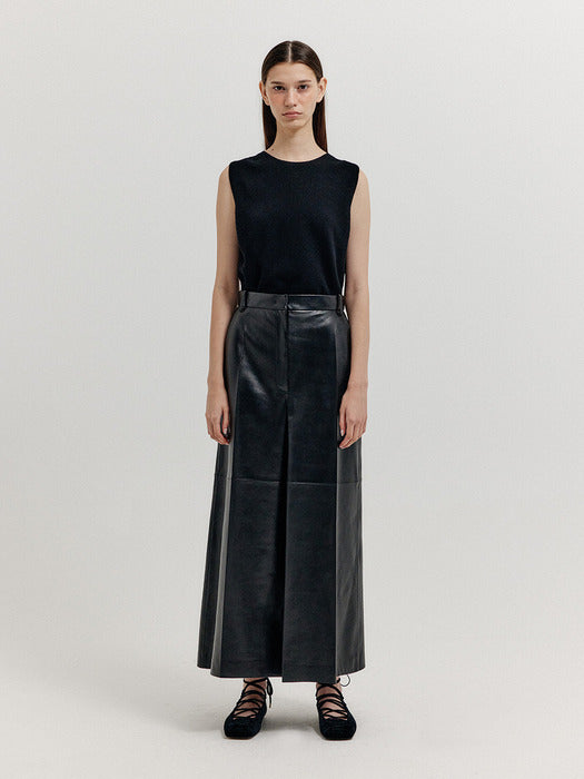 Eenk Xuety Cashmere Blend Knit Vest - Black