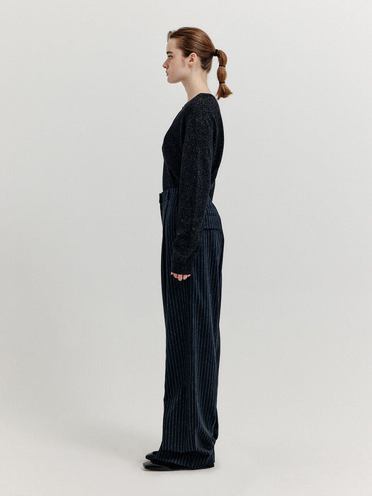 Eenk Xolo Bolero Layerd Knit Top - Black