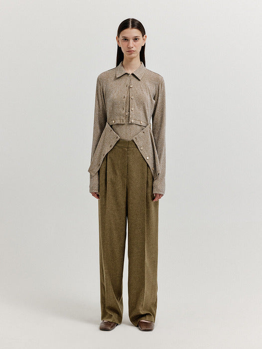 Eenk Xeper Separable Jersey Shirt - Gold