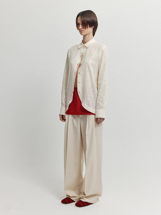 Eenk Xaya Long Sleeve Shirt - Ivory
