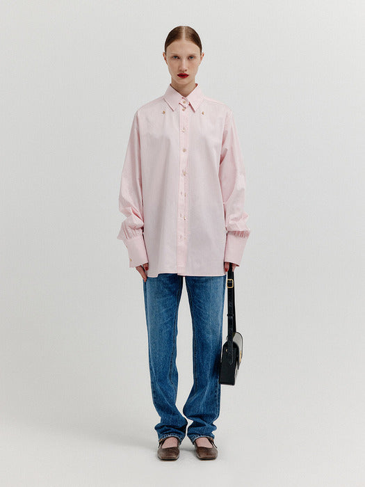 [EENK] Xixi Classic Denim Pants - Blue