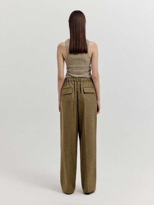Eenk Xielx Classic Pants - Khaki