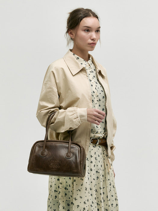 Margesherwood Soft Tote washed brown pull-up