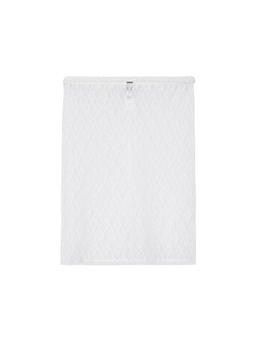 LACE MIDI SKIRT_white