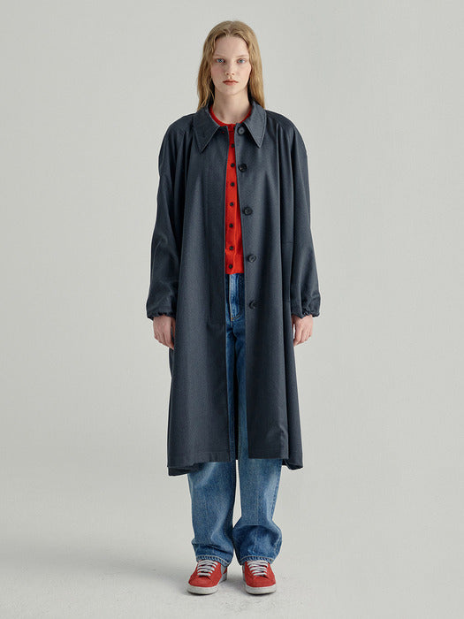RAGLAN TRENCH COAT_grey