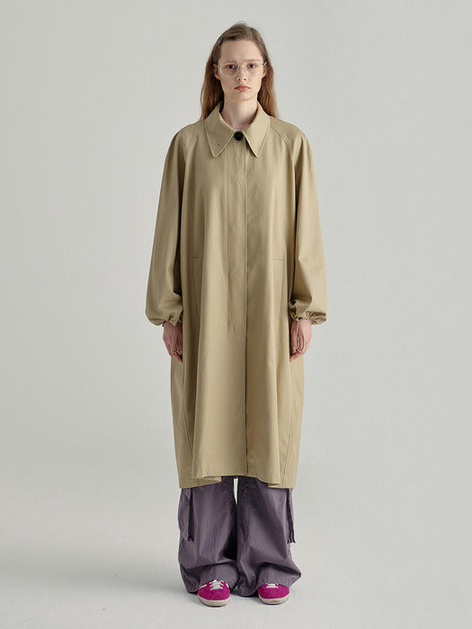 RAGLAN TRENCH COAT_beige