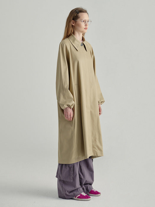 RAGLAN TRENCH COAT_beige