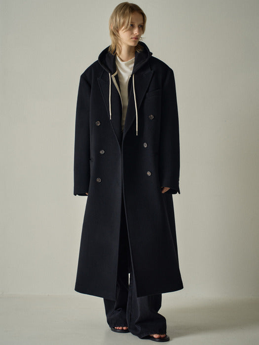 Cashmere Double Coat_black