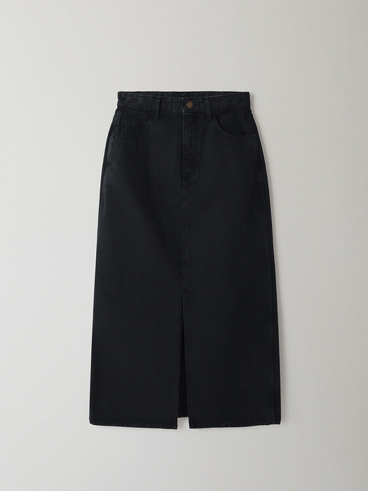 [facade pattern] Vintage Denim Skirt