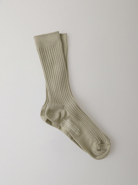[facade pattern] Facade Silket Cotton Socks_7color