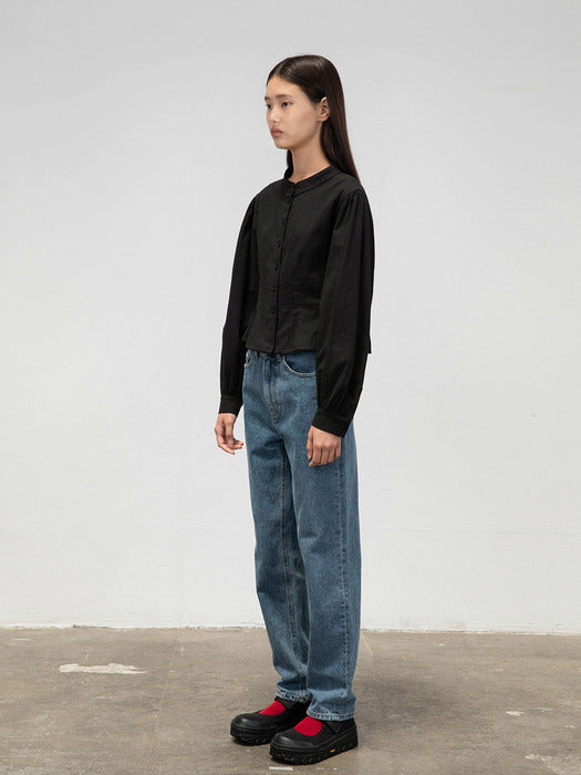 [amomento] STRAIGHT FIT DENIM (2 COLORS)