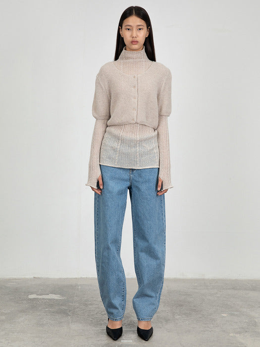 [amomento] RECYCLED COTTON DENIM (2 COLORS)