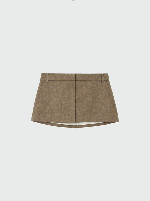 Eenk Xinan Layered Skirt Belt - Khaki