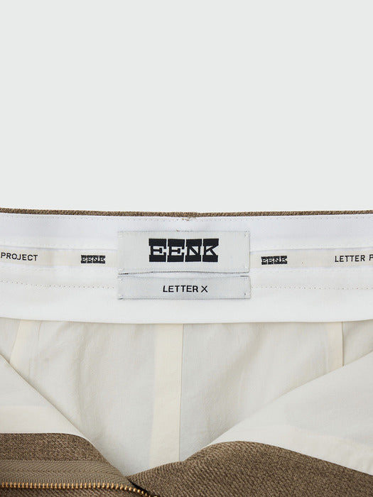 Eenk Xinan Layered Skirt Belt - Khaki