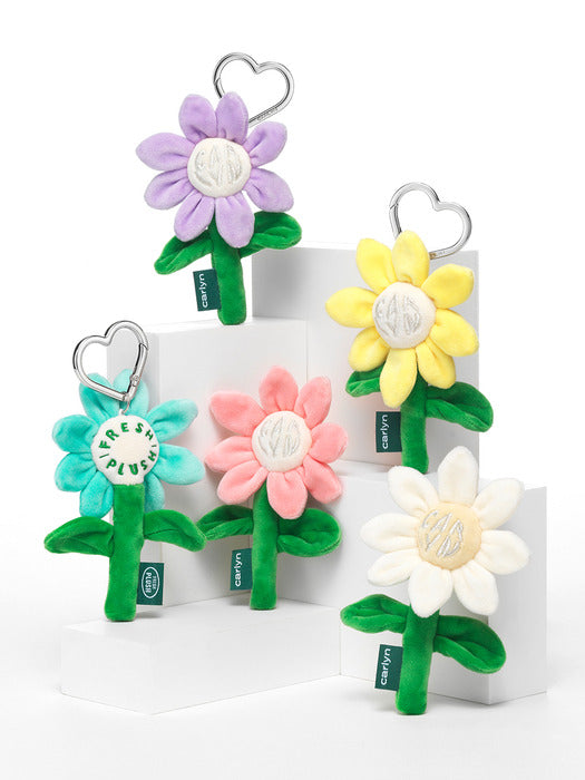 Carlyn FreshFlush Flower Keyring