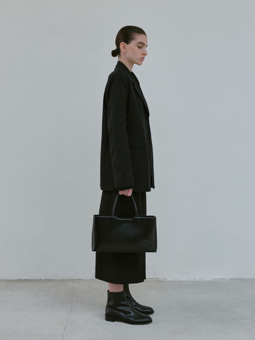 [moia] hen tote (black)