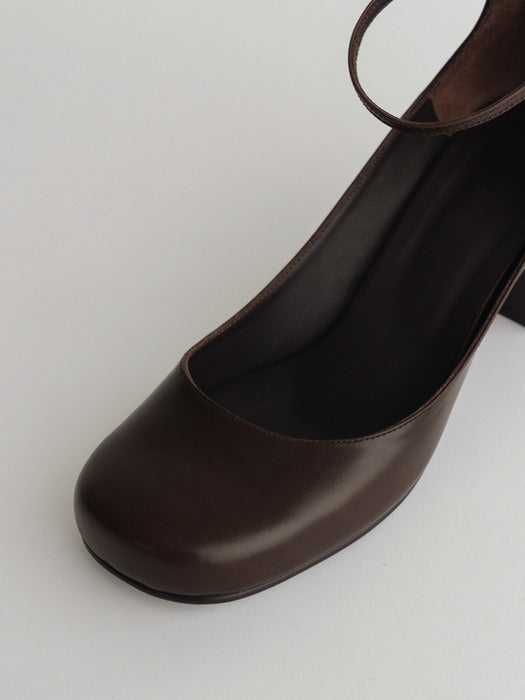 [moia] strap heel (brown)