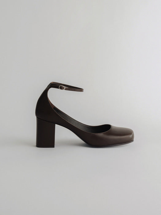 [moia] strap heel (brown)