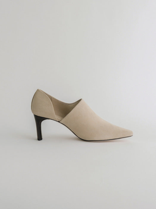 [moia] pencil heel (beige suede)