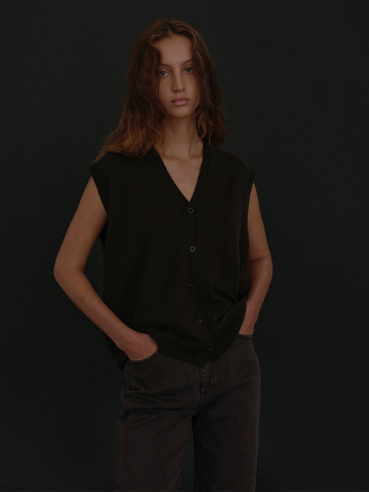 [moia] dyed denim (coffee bean)