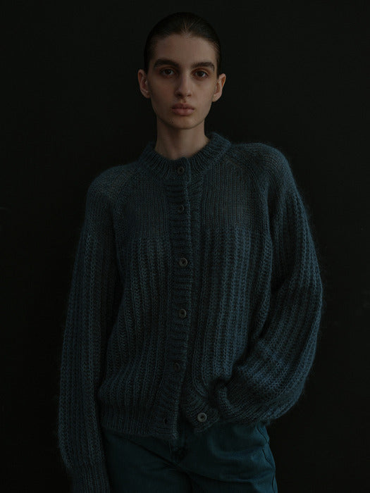 [moia] dyed denim (teal blue)