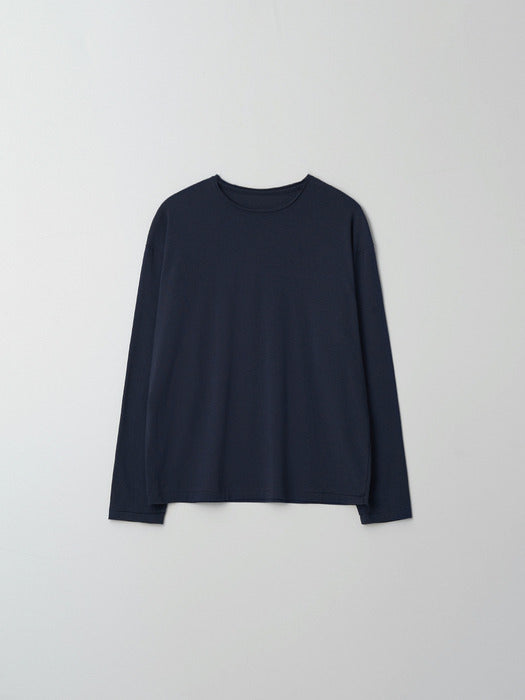 [moia] cutting t-shirt (navy)