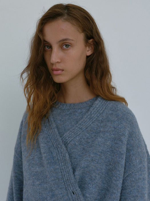 [moia] 2way alpaca cardigan (baby blue)