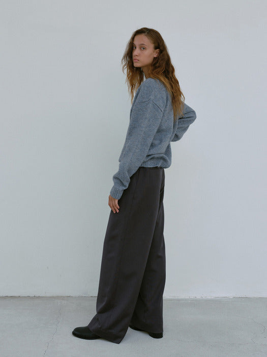 [moia] alpaca sweater (baby blue)