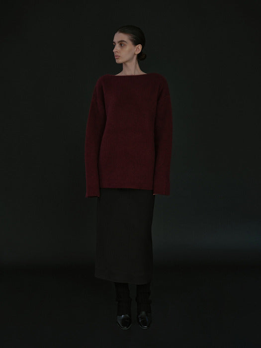 [moia] tundra double knit (wine)
