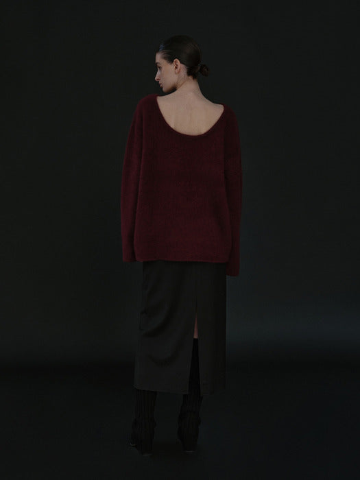 [moia] tundra double knit (wine)