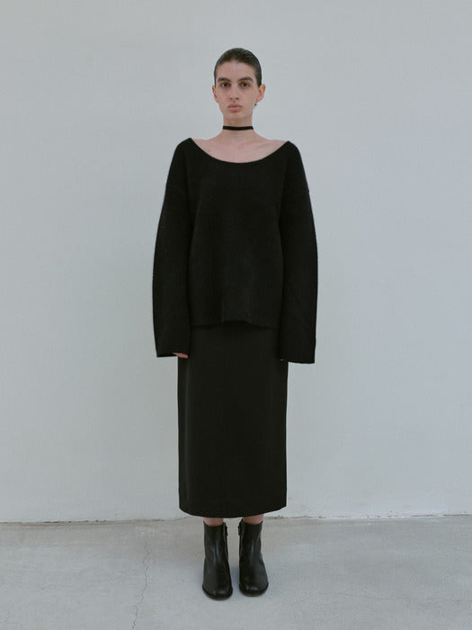 [moia] tundra double knit (black)