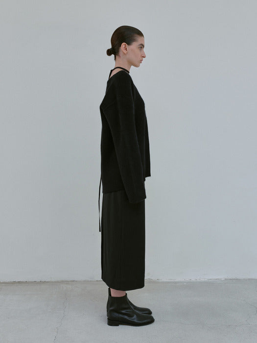 [moia] tundra double knit (black)