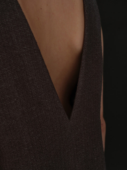 [moia] tweed dress (gray)