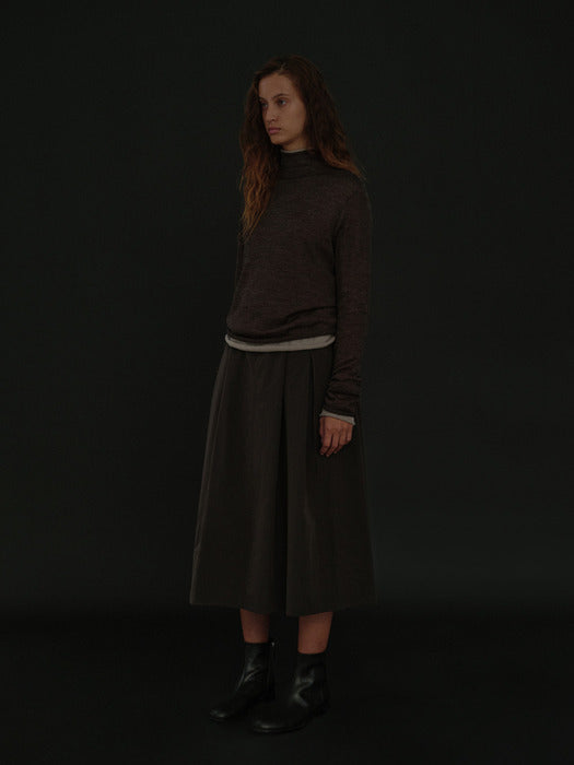 [moia] wholegarment turtleneck (charcoal)