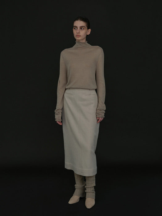 [moia] wholegarment turtleneck (oat gray)